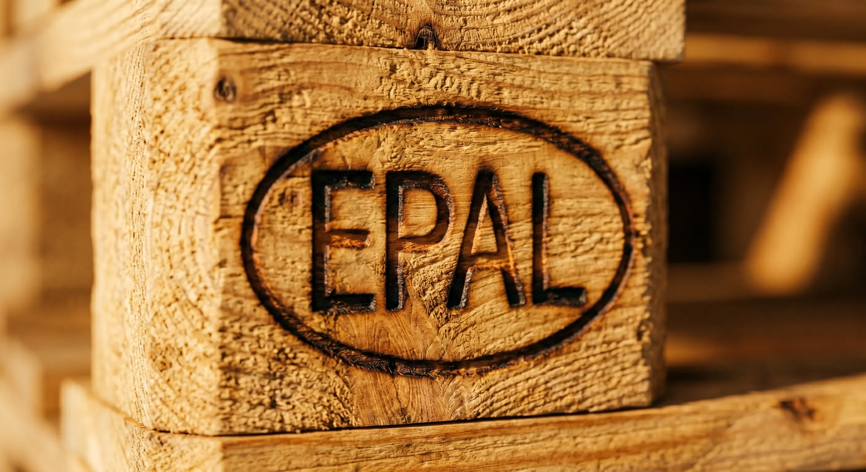 Dettaglio chiodatura pallet EPAL
